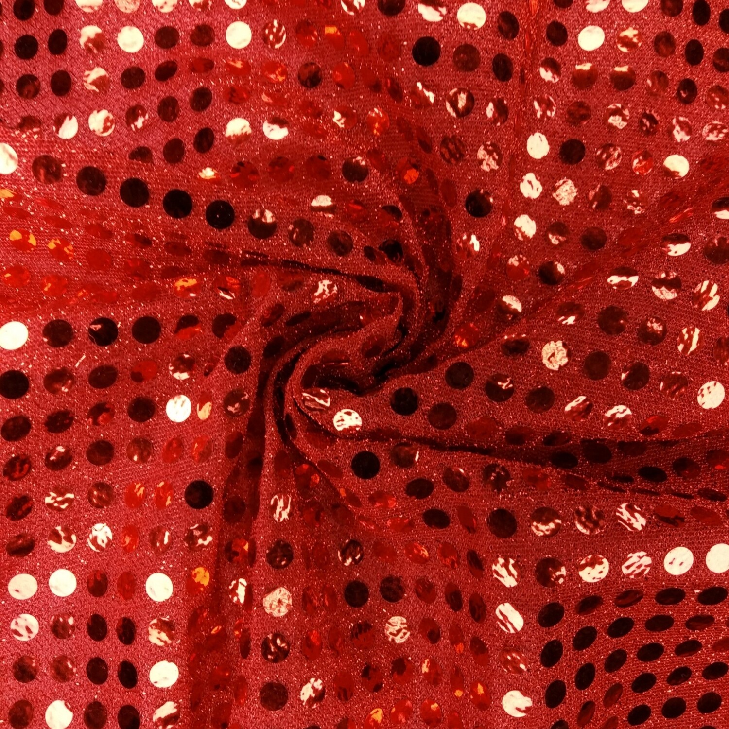 Lamé Vermelho c/ Chapeta 6mm