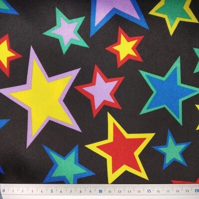 Cetim Carnaval Estrelas