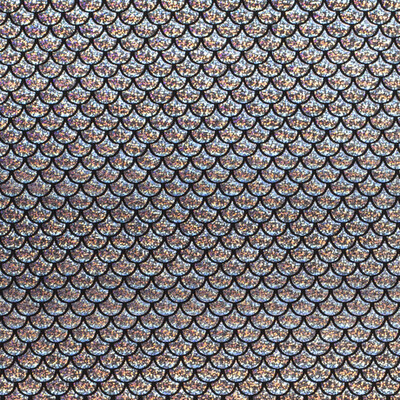 Malha Lame Escamas Grandes Prata