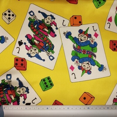 Cetim Carnaval Joker