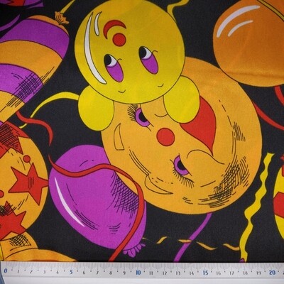 Cetim Carnaval Balões