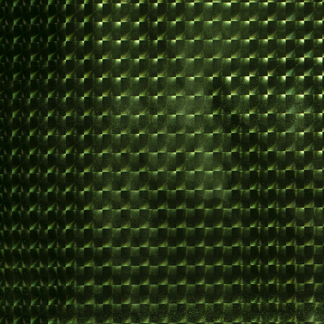 Malha Lame Quadrados Verde