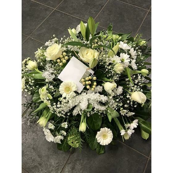 Composition florale pour deuil
