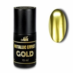 Metallic Effect Gel Gold