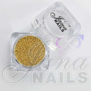NAIL CAVIAR BEADS Light Gold