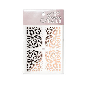NAIL STICKERS - ANIMAL PRINT NO6 ROSE GOLD