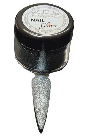Sugar Glitter Fine "Metallic Grey" 10g