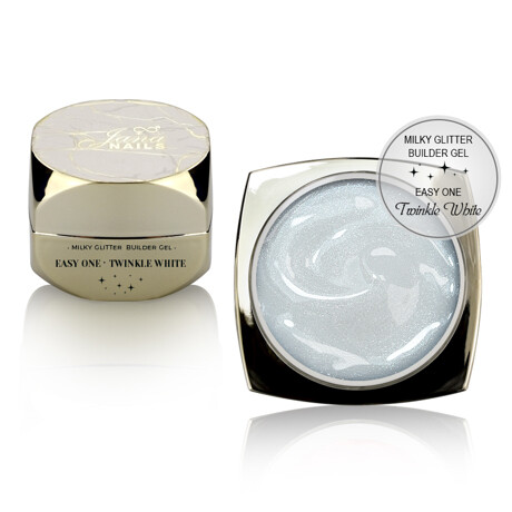 Easy One Twinkle White Builder Gel