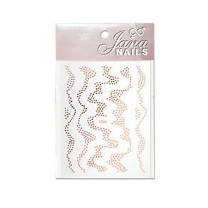 NAIL STICKERS - DOTS ROSE GOLD