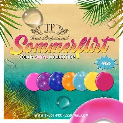 "SOMMERFLIRT" Collection ColorAcrylics 6+1 GRATIS