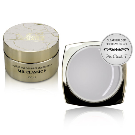 &quot;Mr. Classic F&quot; Clear Builder Fiber UV-Gel