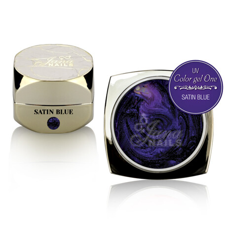 Satin Blue Color Gel &quot;One&quot; 5ml