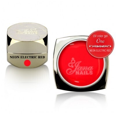 Neon Electric Red Color Gel "One" 5ml