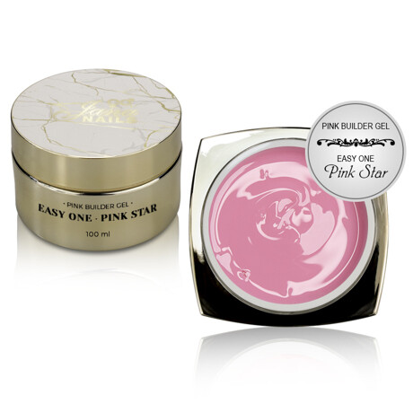 Easy One &quot;Pink Star&quot; - Pink Builder Gel