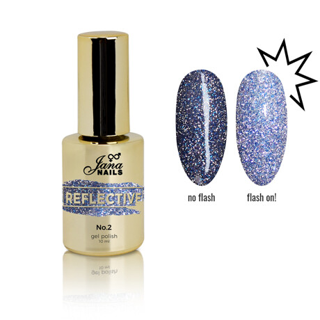 Reflective Gel Polish Nr. 2 - 10ml