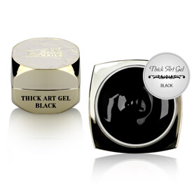 Thick Art Gel Black 5ml