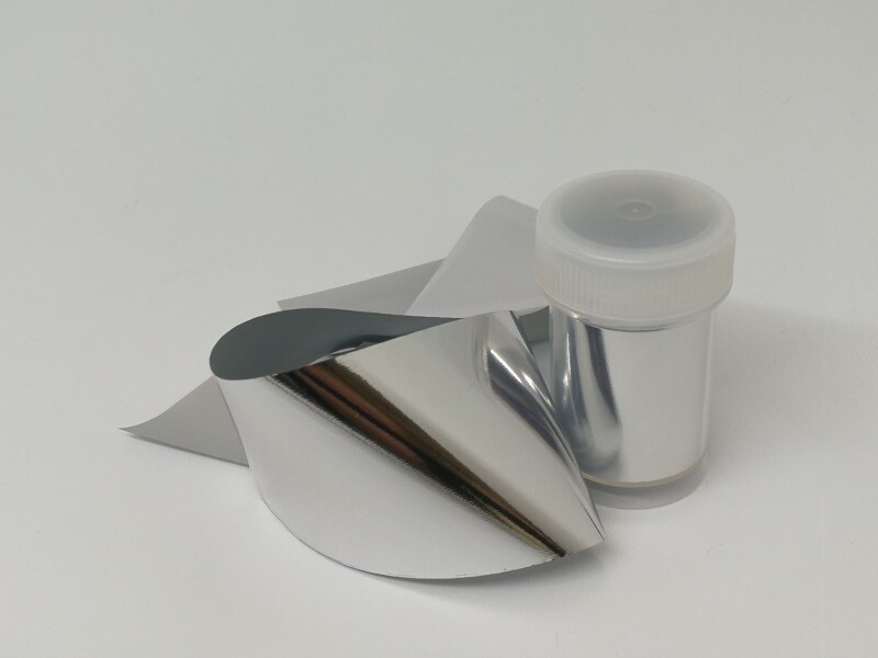 Transferfolie Silver