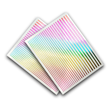 Flexi Nailartsticker Holo Multi Color