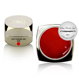 One Stroke Art Gel Red 5ml