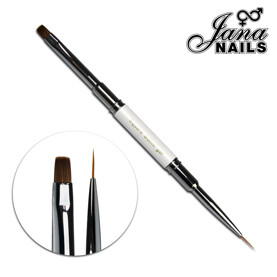 Jana Gel Double Brush DIAMANT Eckig