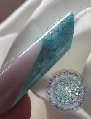 Opal Effect Glitter Mix Tiffany
