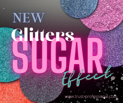 7x Sugar Glitter Collection "SPRING" Ultrafein  7x10 Gramm