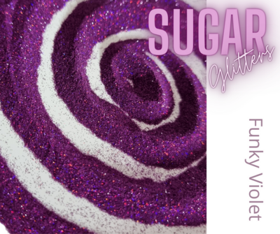 Sugar Glitter "Funky Violet" Ultrafein 10 Gramm