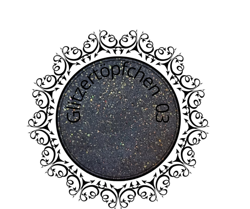 Glitzertöpfchen Farbe/Glitter GT03