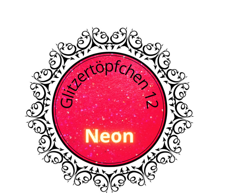 Glitzertöpfchen Farbe/Glitter GT12