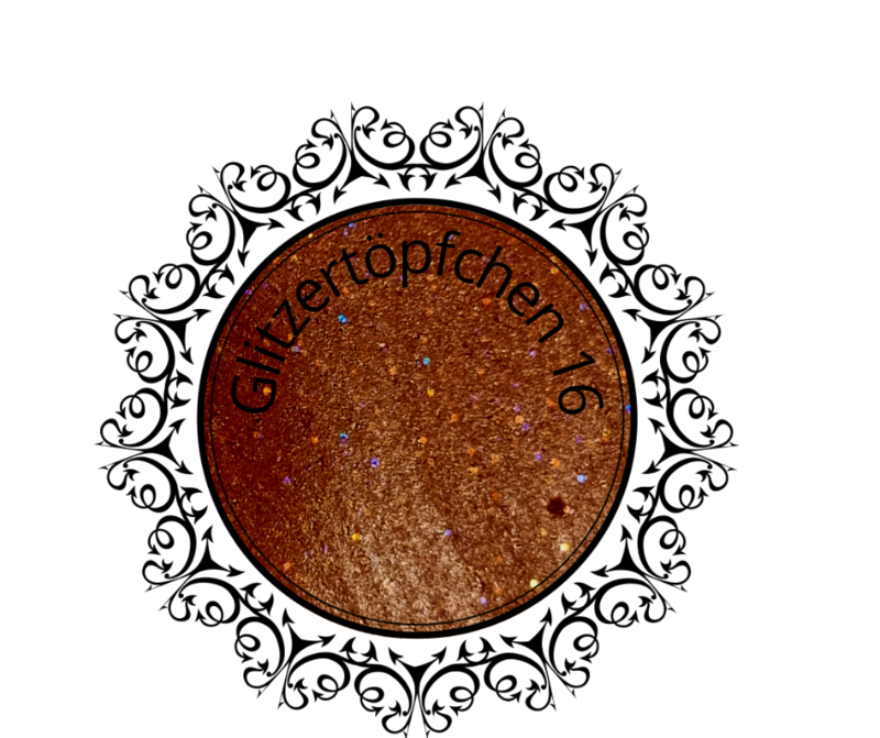 Glitzertöpfchen Farbe/Glitter GT16