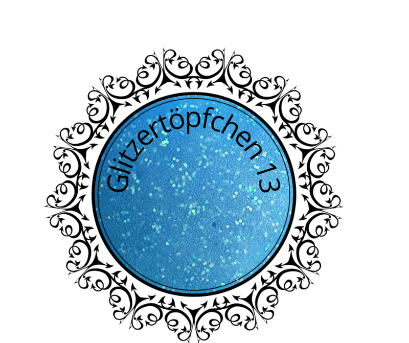 Glitzertöpfchen Farbe/Glitter GT13
