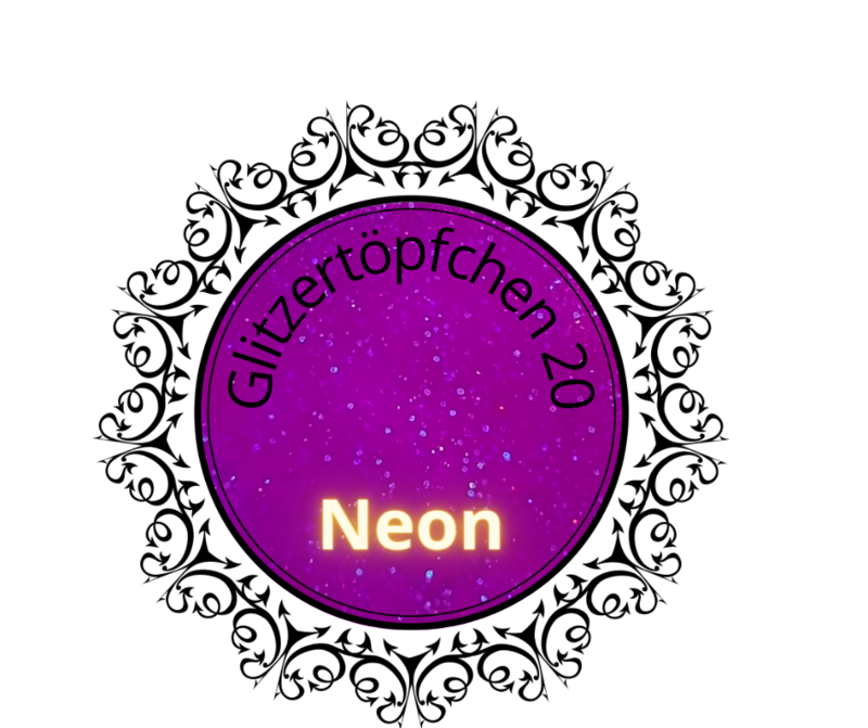 Glitzertöpfchen Farbe/Glitter GT20