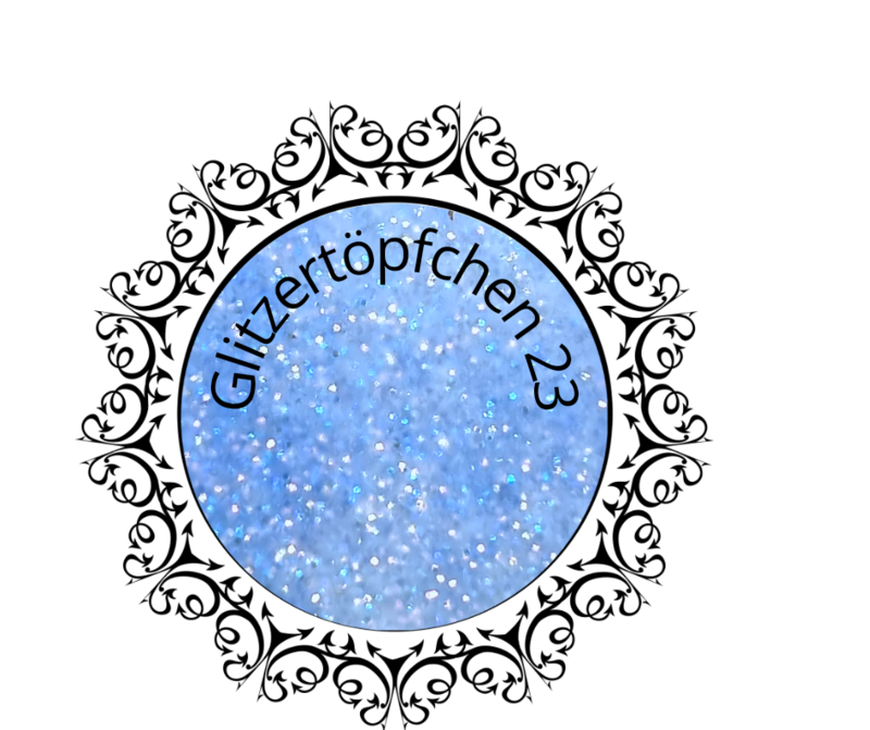 Glitzertöpfchen Farbe/Glitter GT23