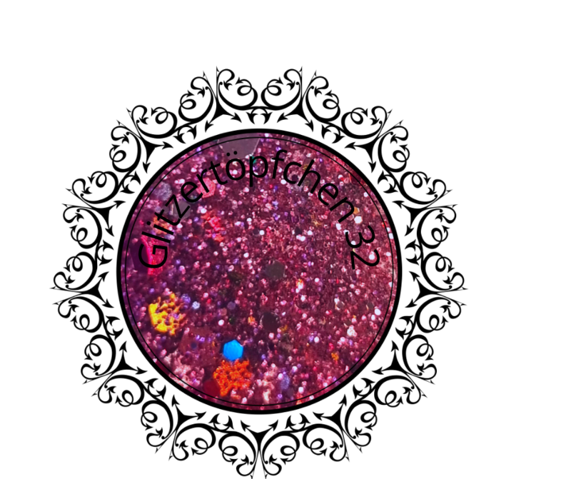 Glitzertöpfchen Farbe/Glitter GT32
