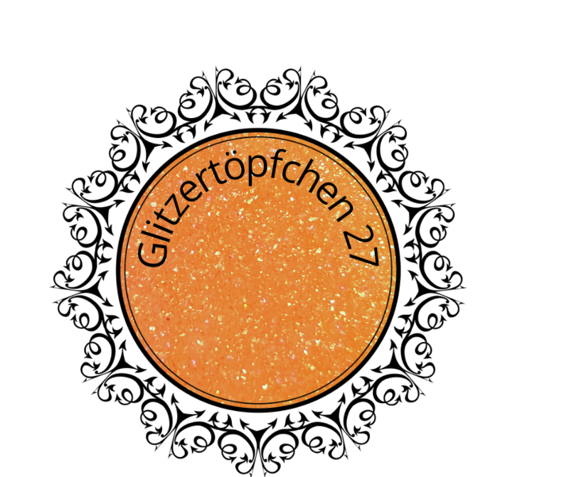 Glitzertöpfchen Farbe/Glitter GT27