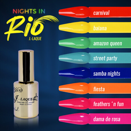 J-Laque "Nights In Rio" Collection