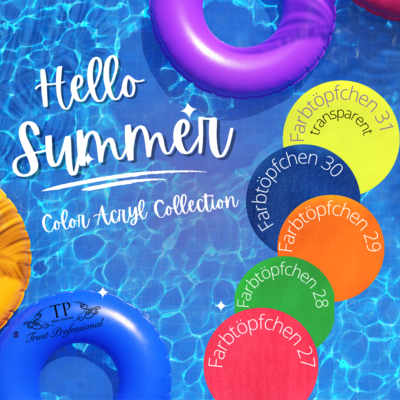 "Hello Summer" Color Acryl Collection