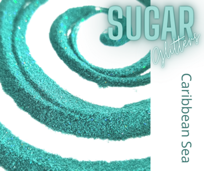 Sugar Glitter "Carribean Sea" Ultrafein 10 Gramm