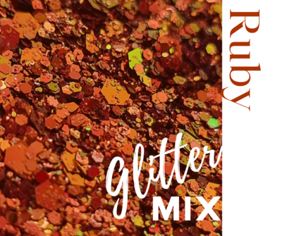 Glitter Mix Ruby