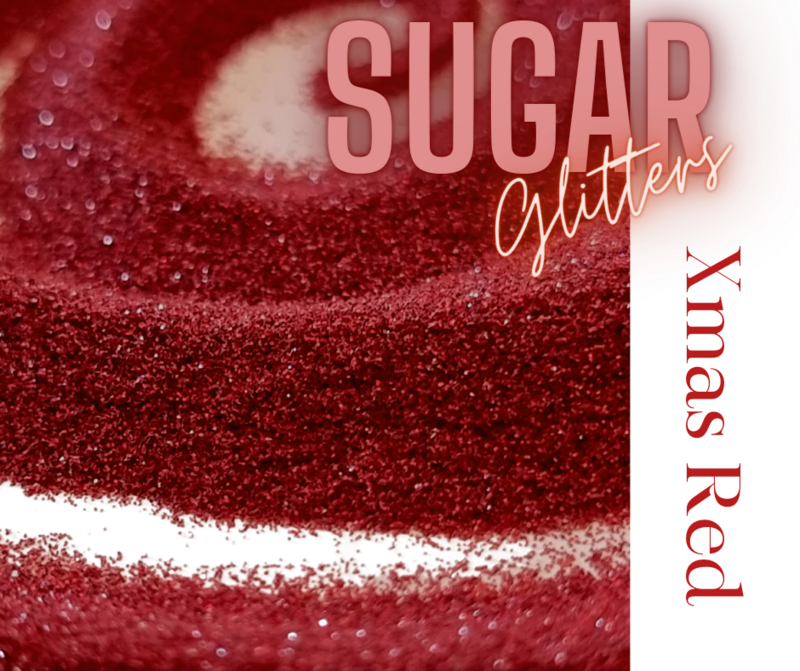 Sugar Glitter Christmas Red
