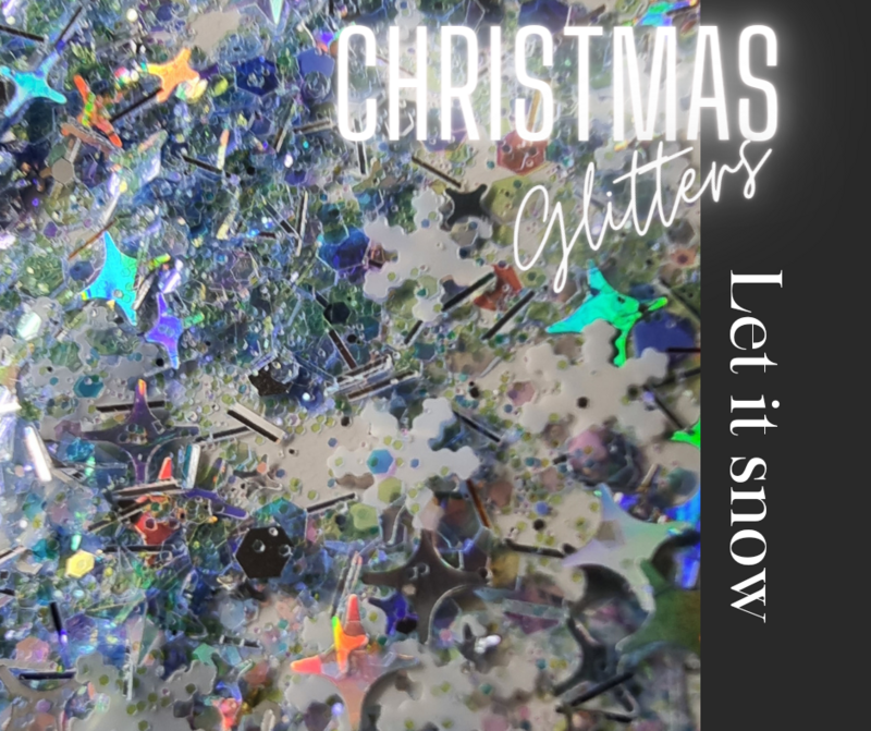 Let it Snow Xmas Glitter