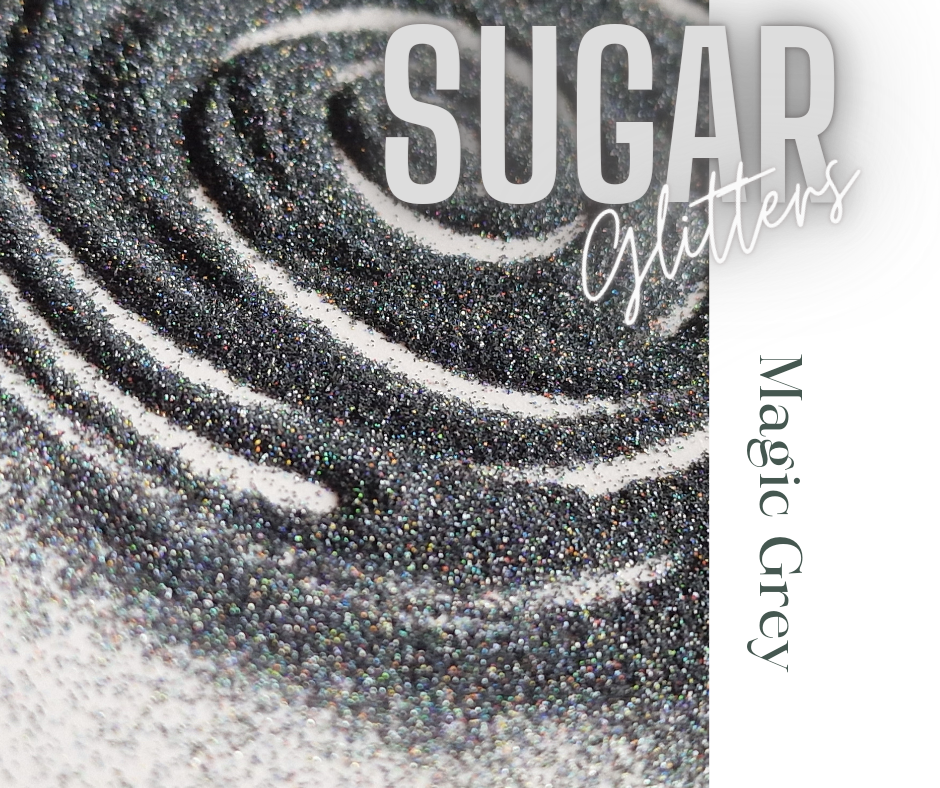 Sugar Glitter Ultrafein "Magic Grey"