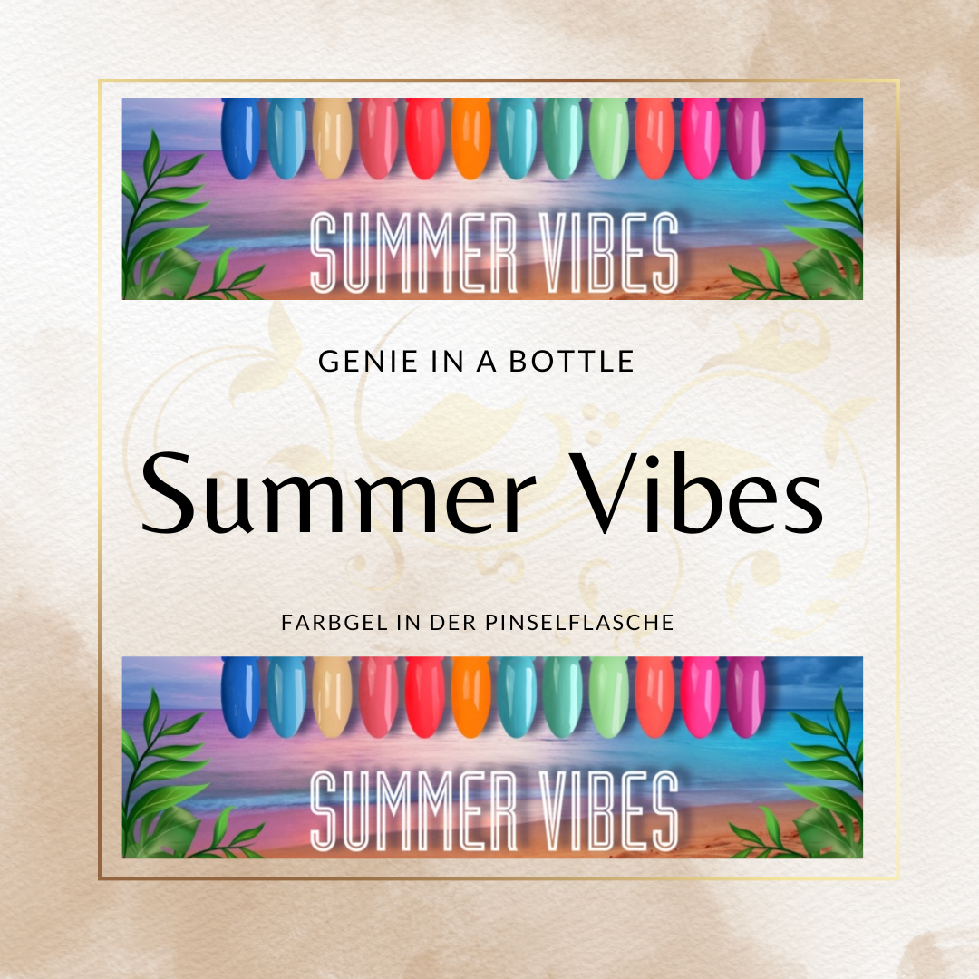 GENIE Liquid Colorgel "SUMMER VIBES" Collection 10+2