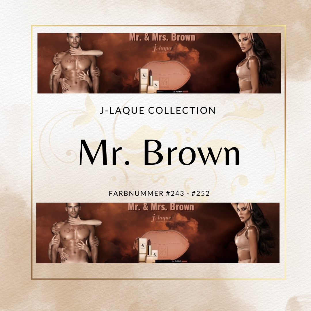 Mr. & Mrs. Brown 10x J-Laque inkl. Lip Set