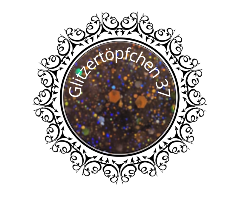 Glitzertöpfchen Farbe/Glitter GT37