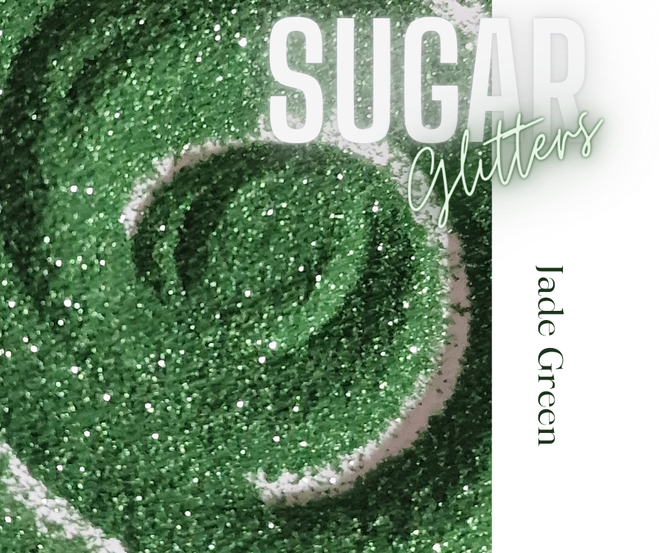Sugar Glitter Jade Green