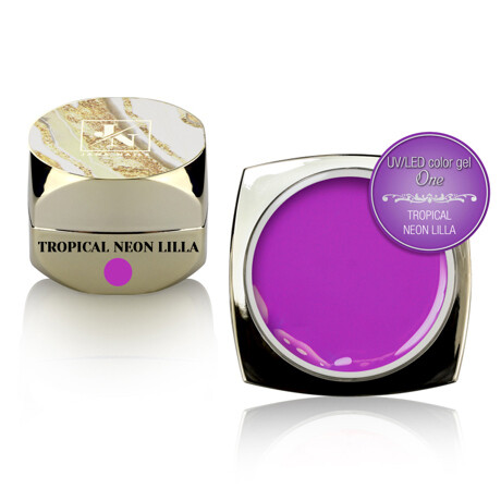 Tropical Neon Lilla Color Gel &quot;One&quot; 5ml