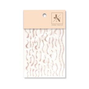 Nail stickers - prosecco glitter