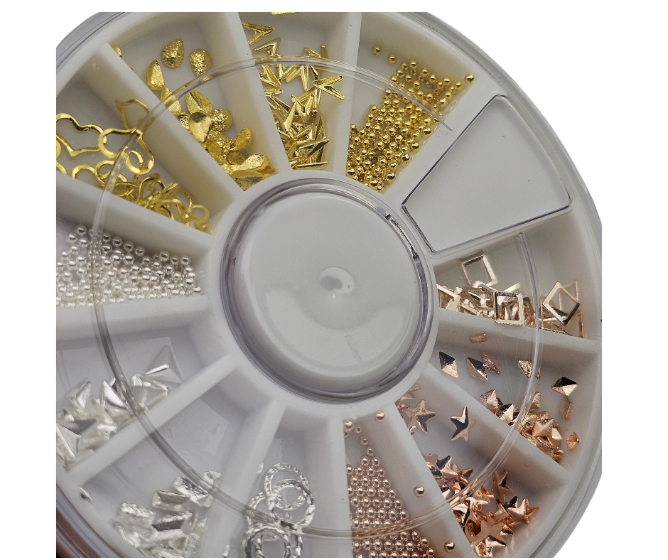 Nail Art Rondell Inlays