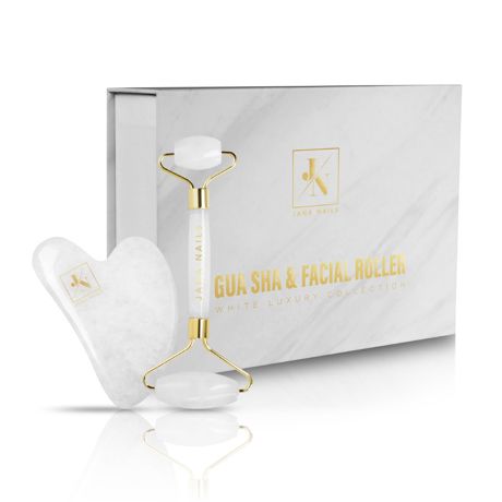 Gua Sha &amp; Facial Roller Set